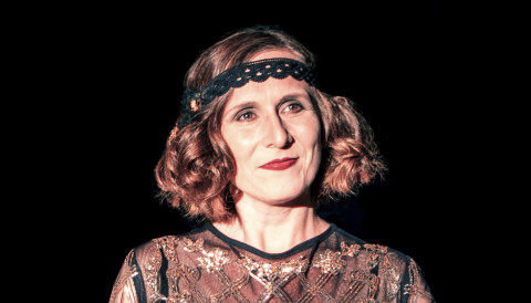 Die Sängerin Lotta Stein
